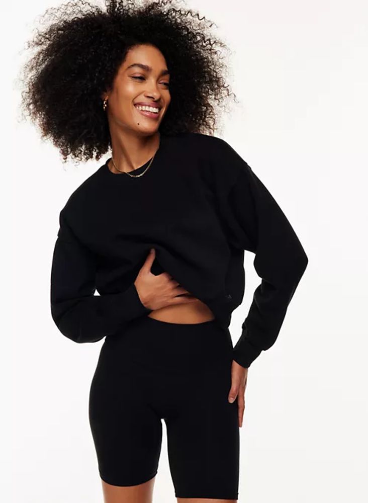 Tna Cozy Fleece Boyfriend Boxy Cropped Crewneck Mall of America