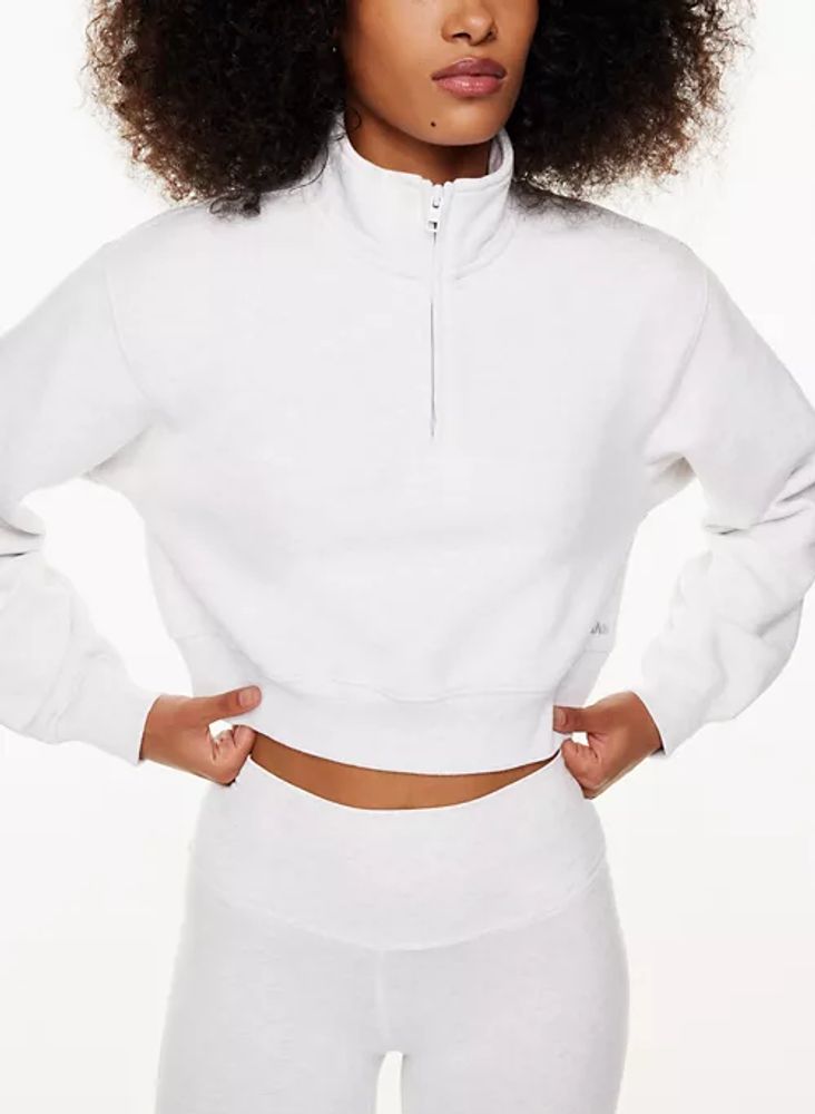 Aritzia cropped sweatshirt deals