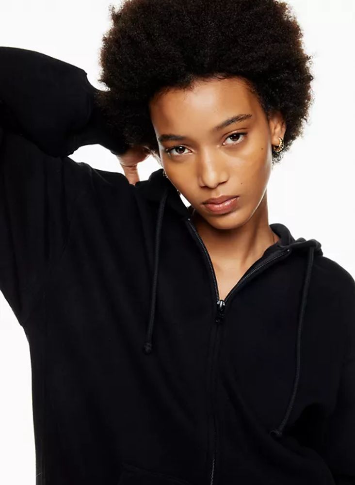 Aritzia zip up online sweater