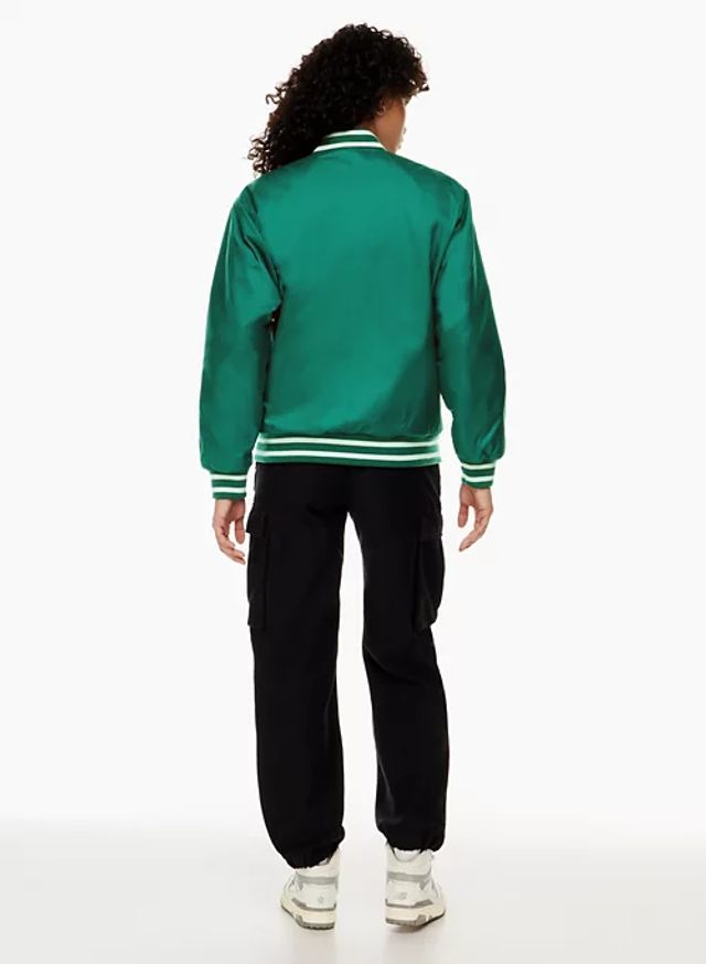 Oversized Stars Varsity Jacket - Grey – Feature