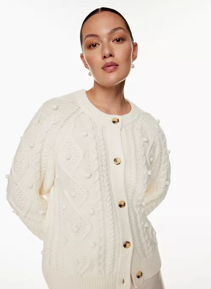 Aritzia hot sale white cardigan