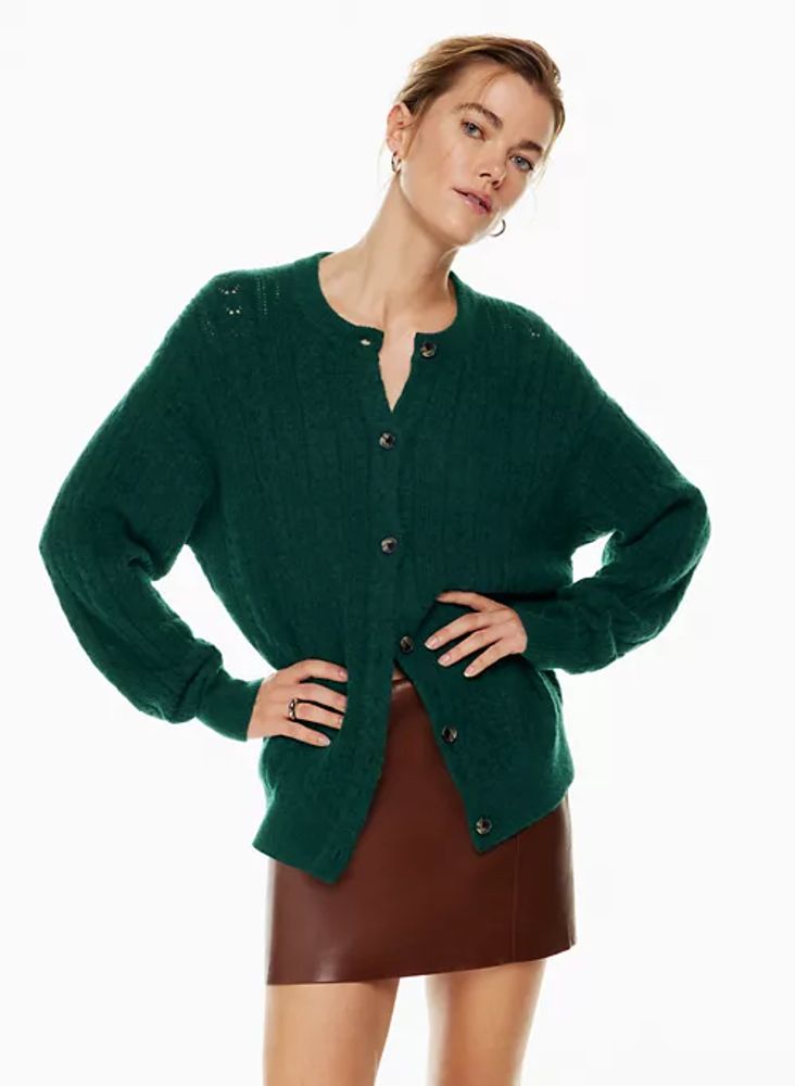 Cardigan vert cheap