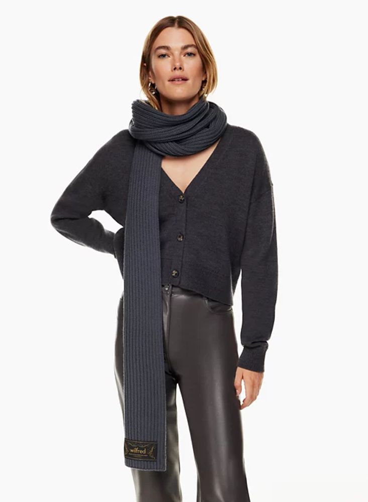 Merino wool outlet scarf