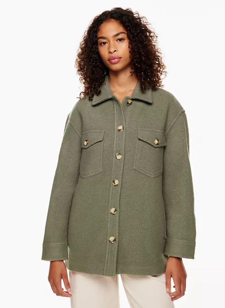 Utility shirt jacket cheap
