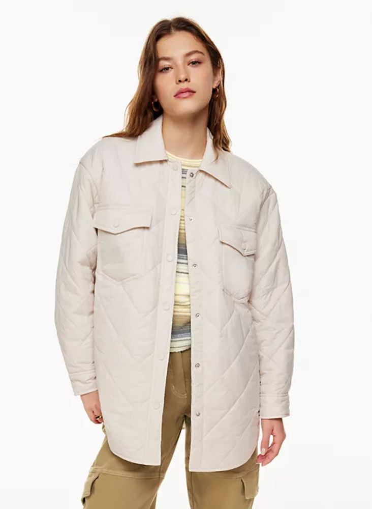 Wilfred quilted best sale jacket