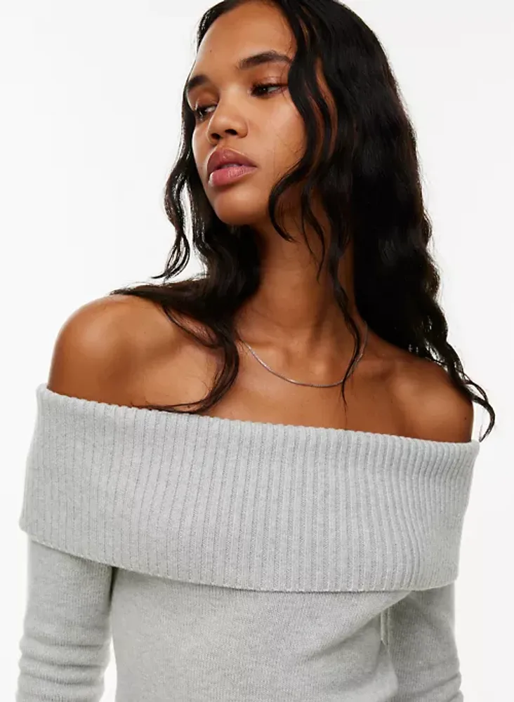 Off the shoulder best sale sweater aritzia