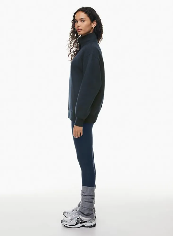 Cozyaf boyfriend shop mock sweatshirt
