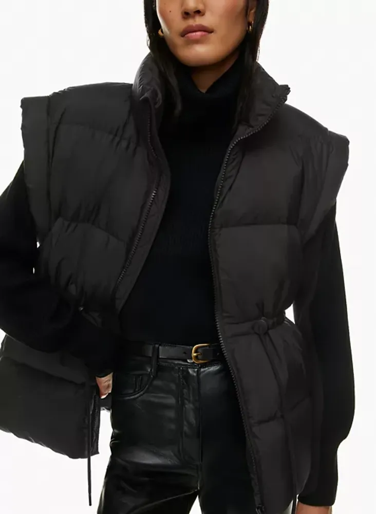 Puffer top vest aritzia