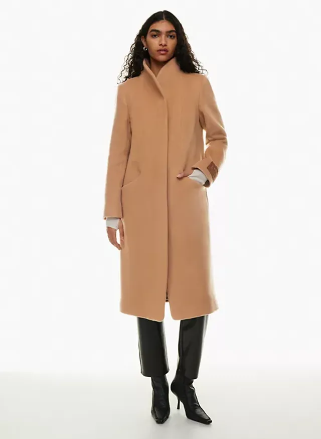 Wilfred cocoon wool coat long store