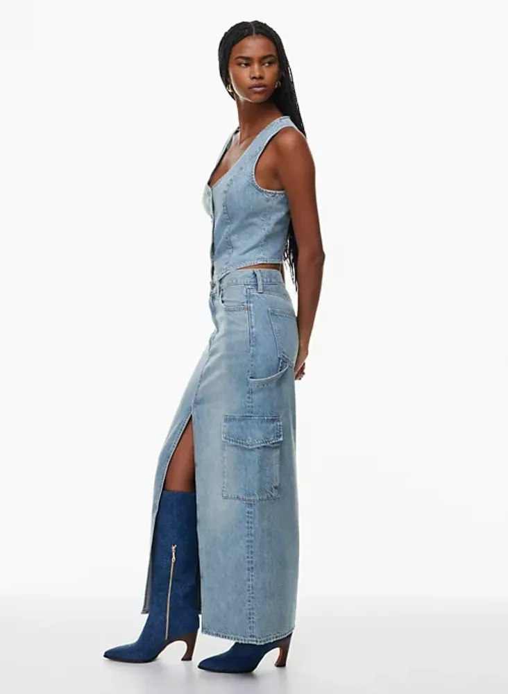 Cargo hotsell strapped denim