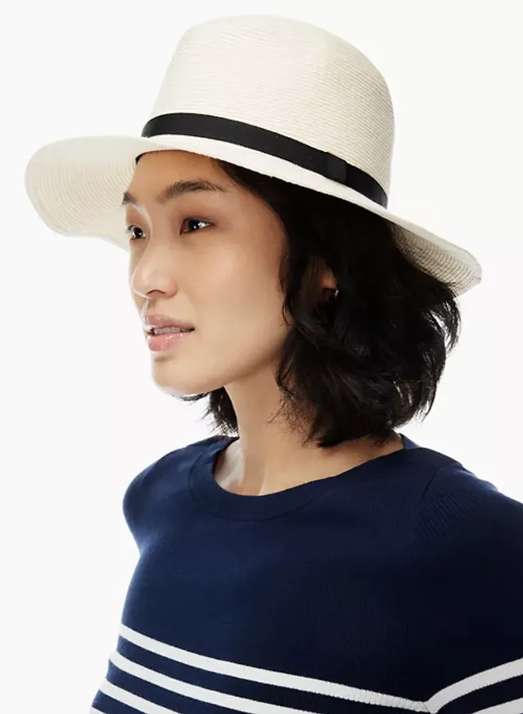 Auxiliary Classic Straw Fedora Square One