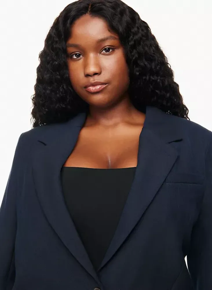 New top black blazer