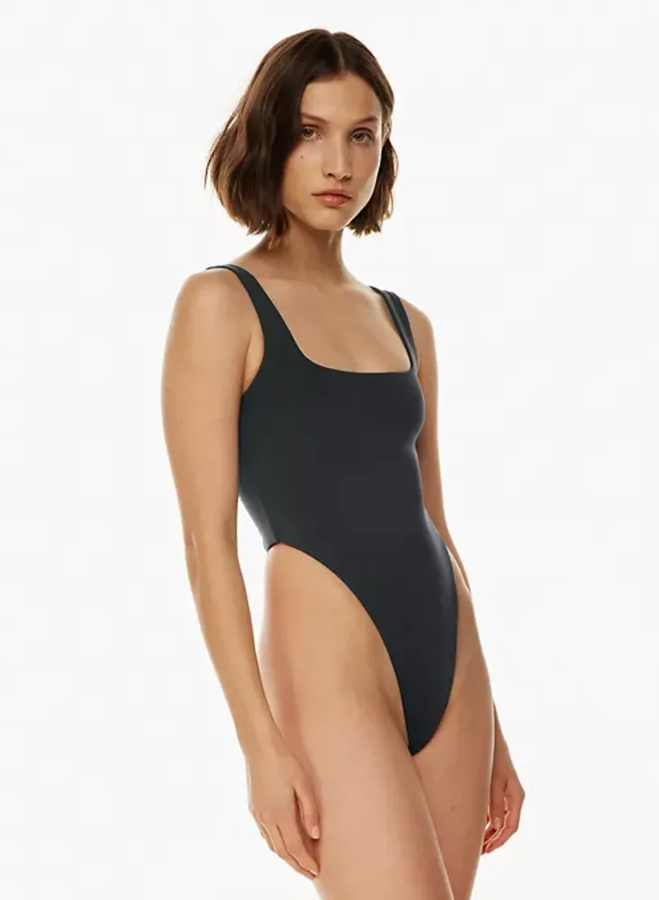 High leg discount bodysuit