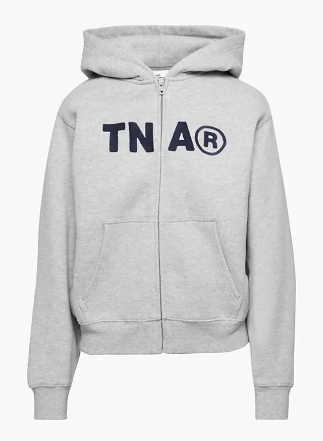 Tna zip up hoodie top