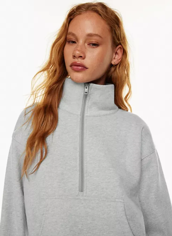 Tna Cozy Fleece Boyfriend Boxy Zip Sweatshirt Bramalea City Centre