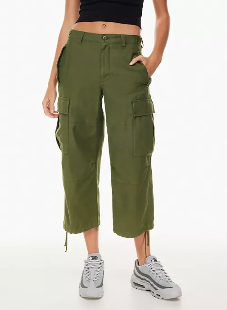 Cargo hotsell pants cropped