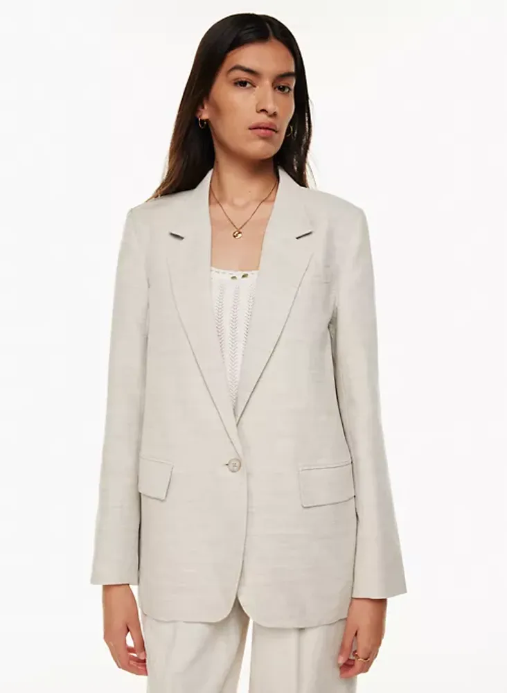 Vince drapey discount linen jacket