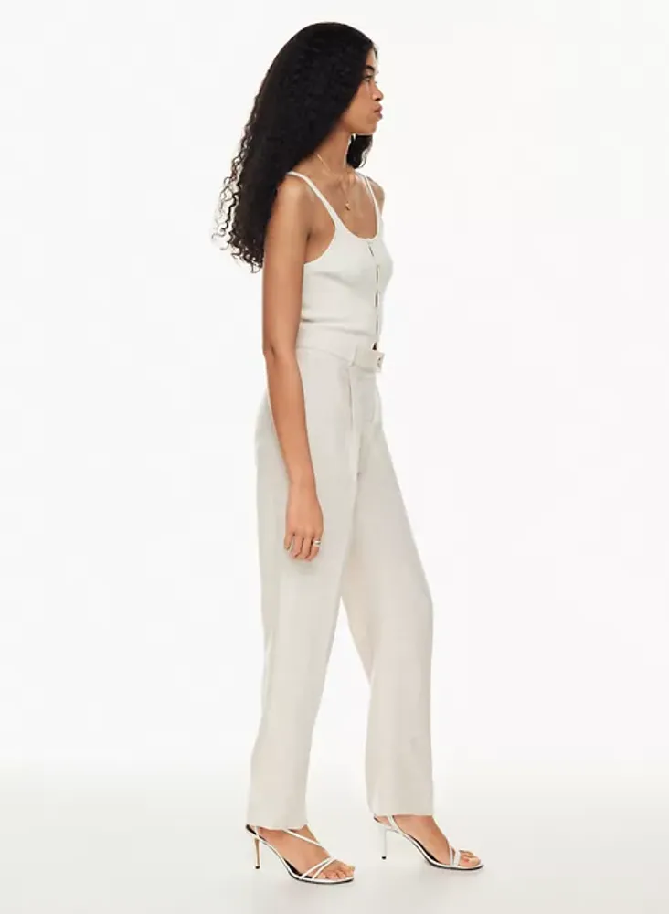 Aritzia linen jumpsuit online