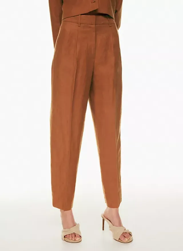 Wilfred Carrot Linen Pant | Bramalea City Centre