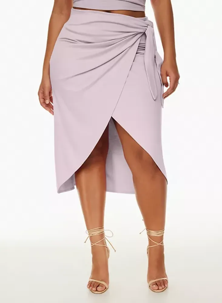Copeland silk midi skirt discount
