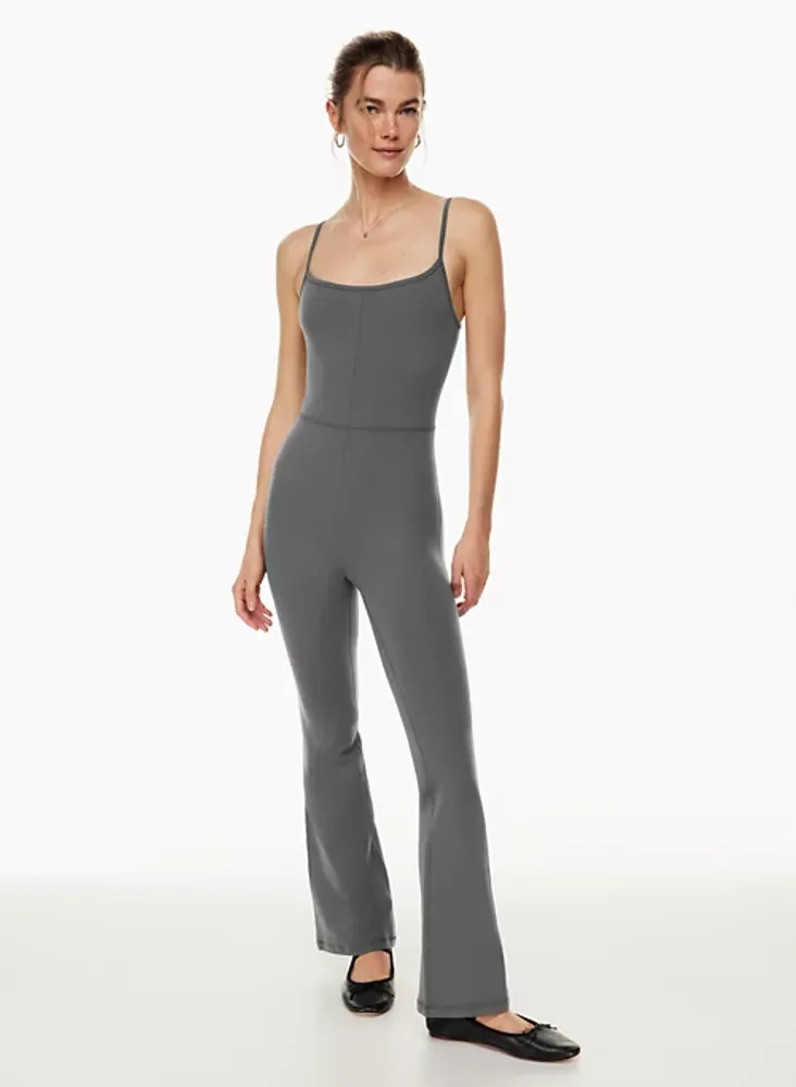 Kick flare jumpsuit top