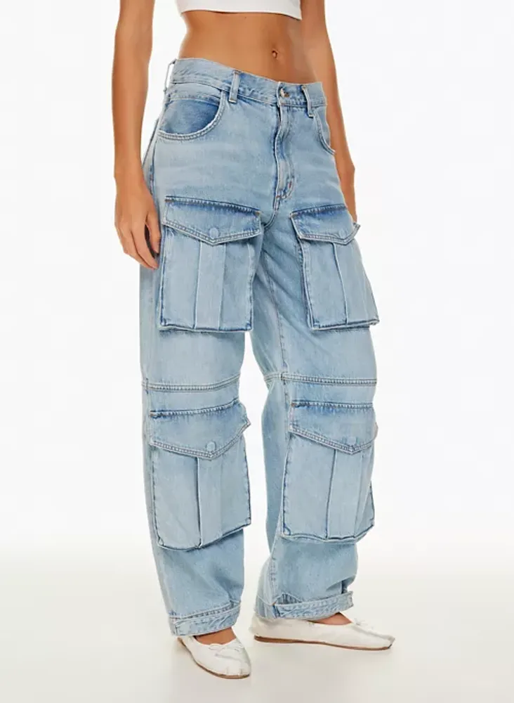 Balenciaga multi pocket cargo jeans 2025