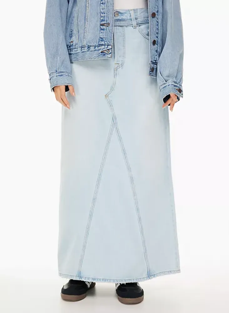 Iconic denim skirt clearance