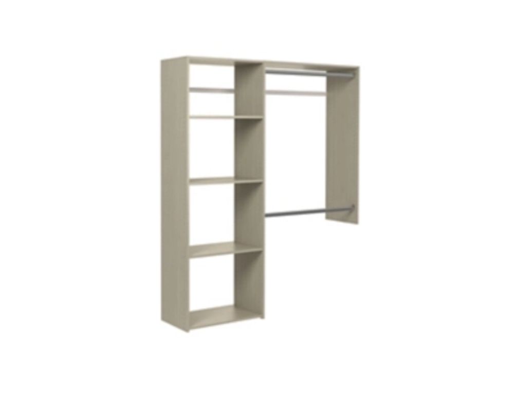 Ashley EasyFit Closet Storage Solutions 36"60" W Weathered Gray