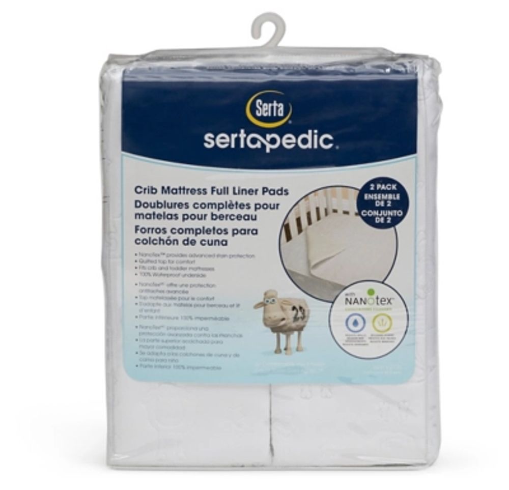 Sertapedic crib clearance mattress