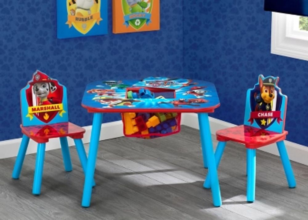 Ashley Delta Children Nick Jr. Paw Patrol Table And Chair Set With