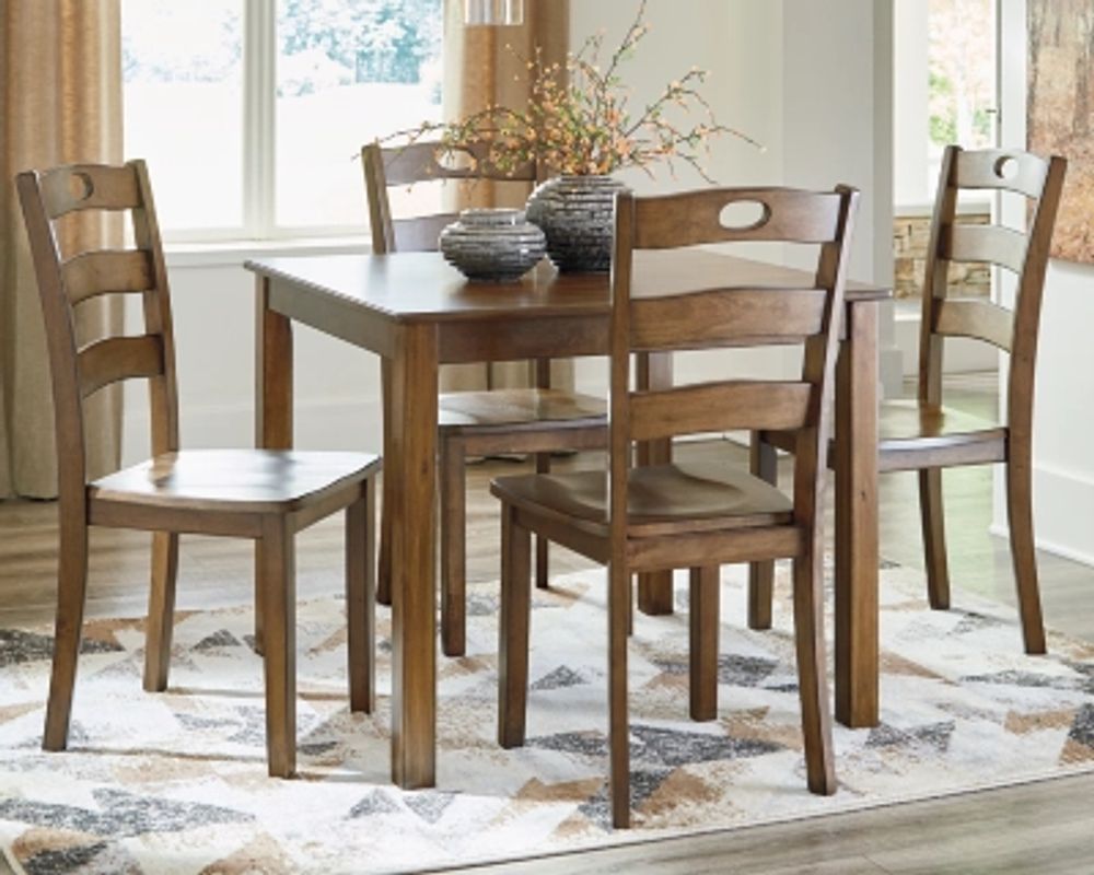 Ashley furniture 4 discount chair dining table