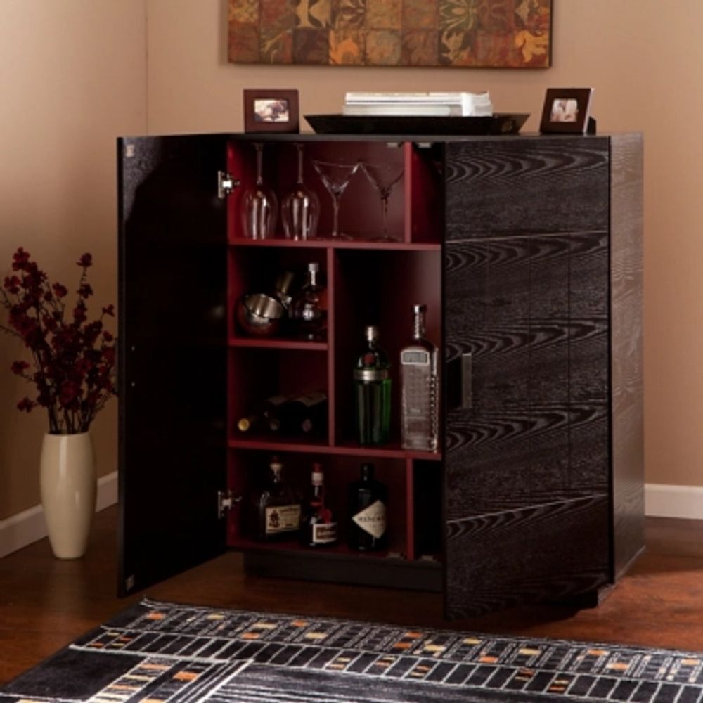 Red liquor online cabinet