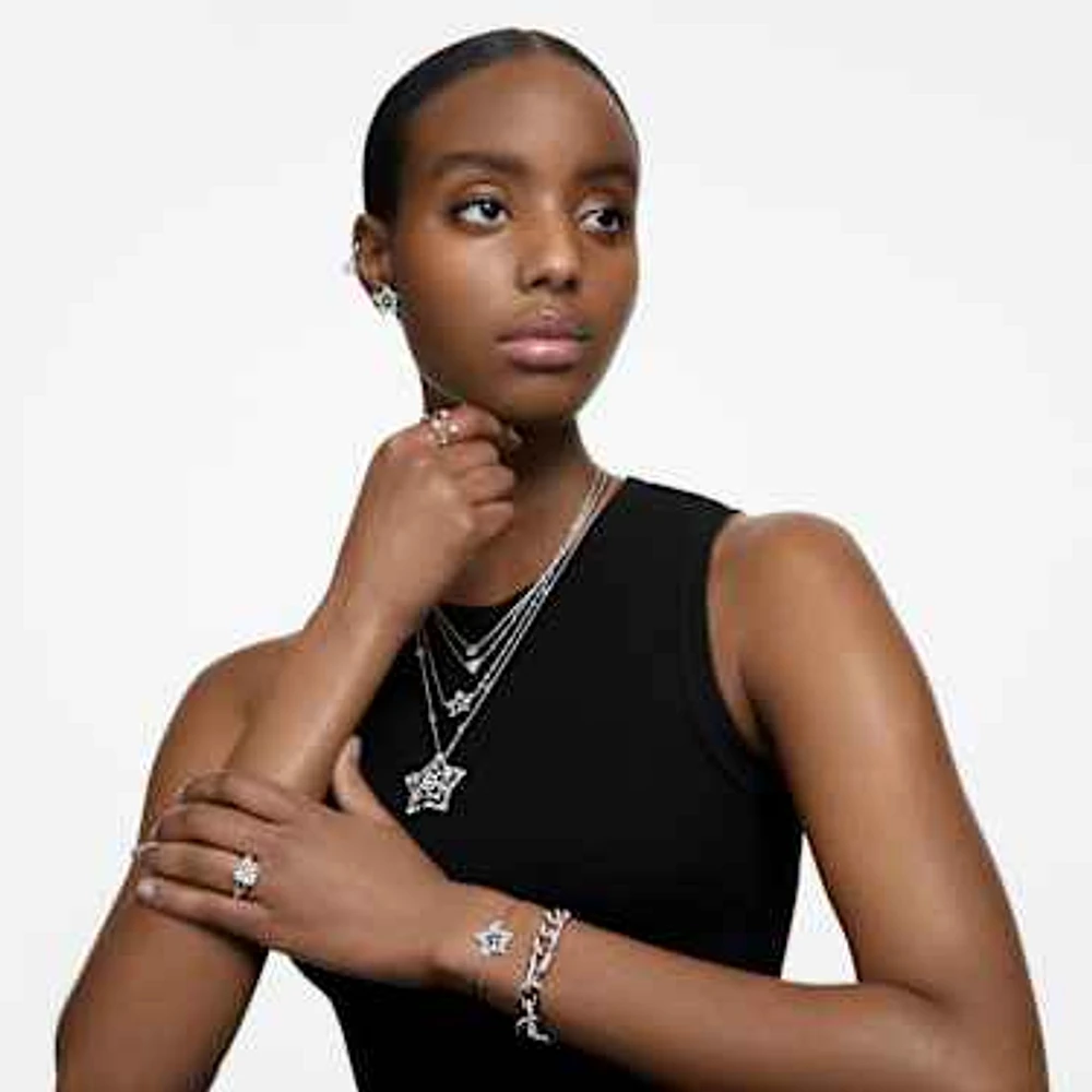Swarovski rhodium plated necklace online