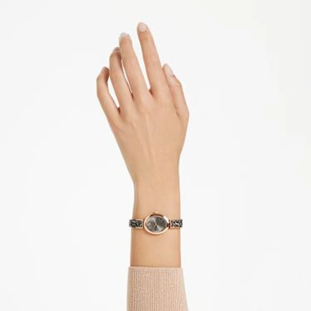 Swarovski crystal oval watch deals