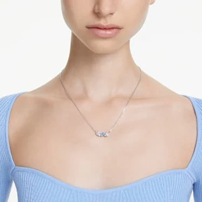 ネックレス・ペンダント SWAROVSKI (Mesmera )pendant Octagon cut, Small, White, Mesmera pendant, Octagon cut, Small, White, Rhodium plated