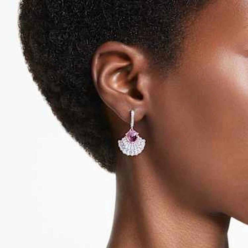 Swarovski pink earrings store