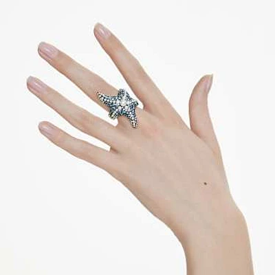 Swarovski Idyllia cuff, Crystal pearls, Starfish