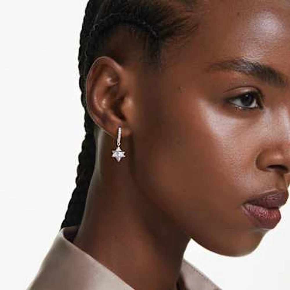 Swarovski star drop earrings online