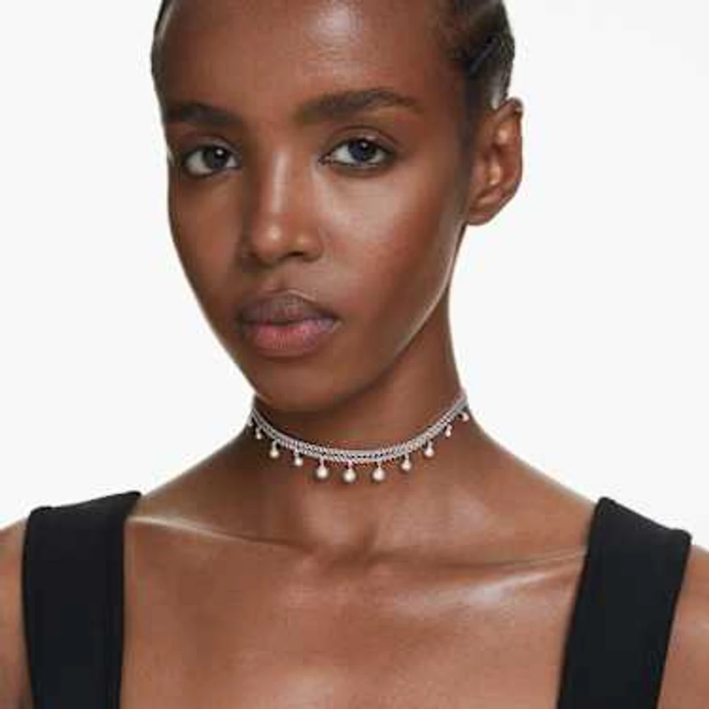 Ariana Grande x Swarovski Y necklace, Mixed cuts, Crystal