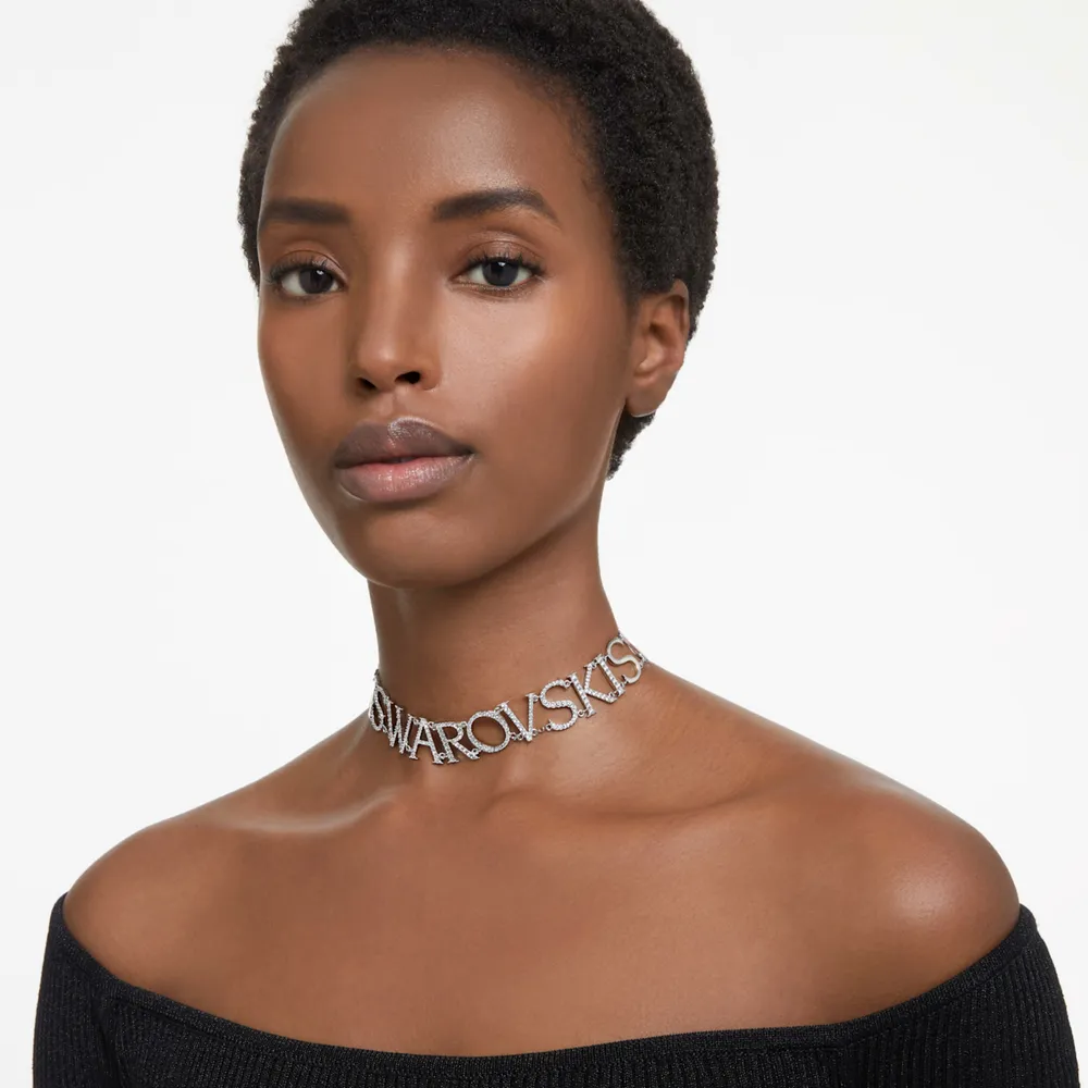 Playboy choker necklace top missguided