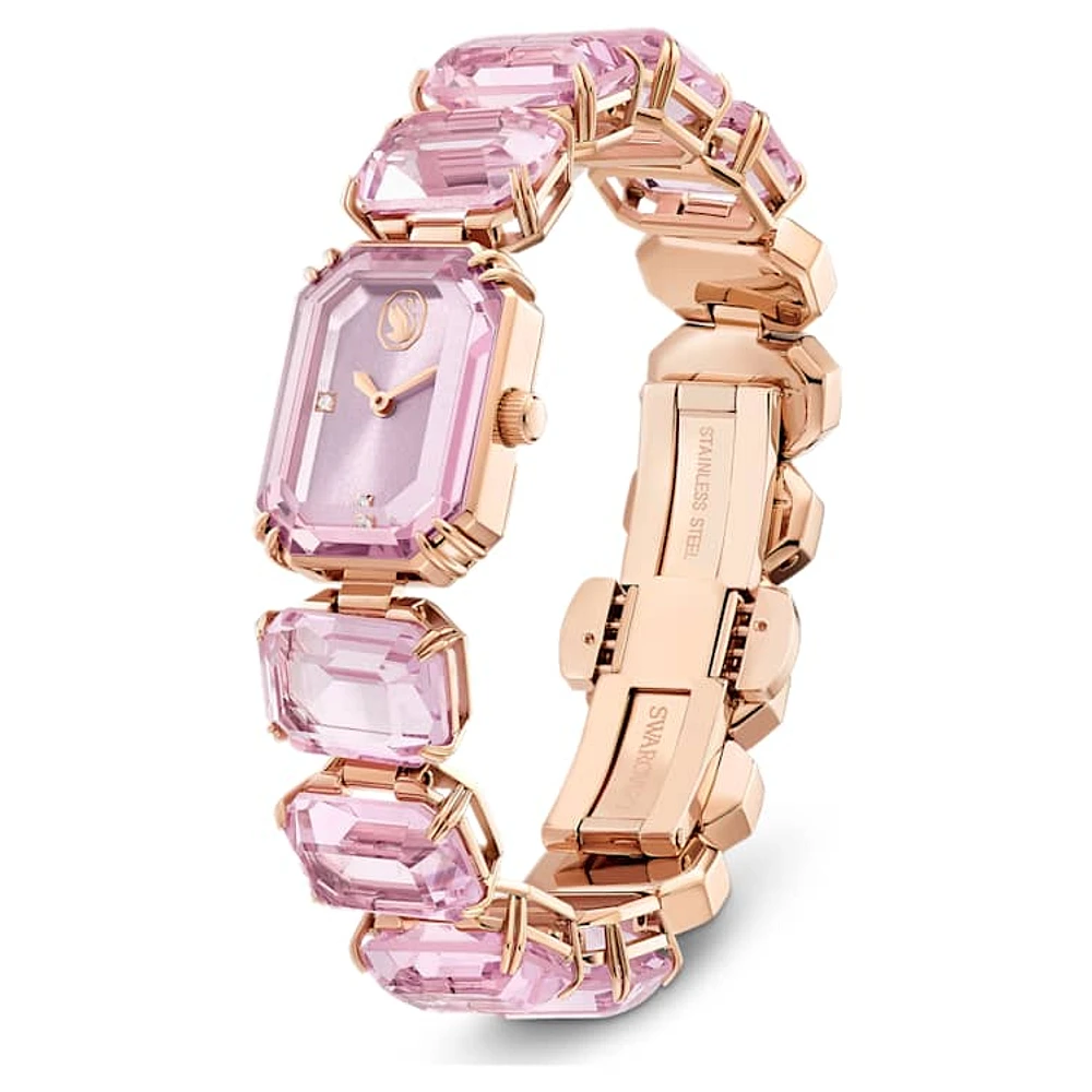 Swarovski watch pink face top
