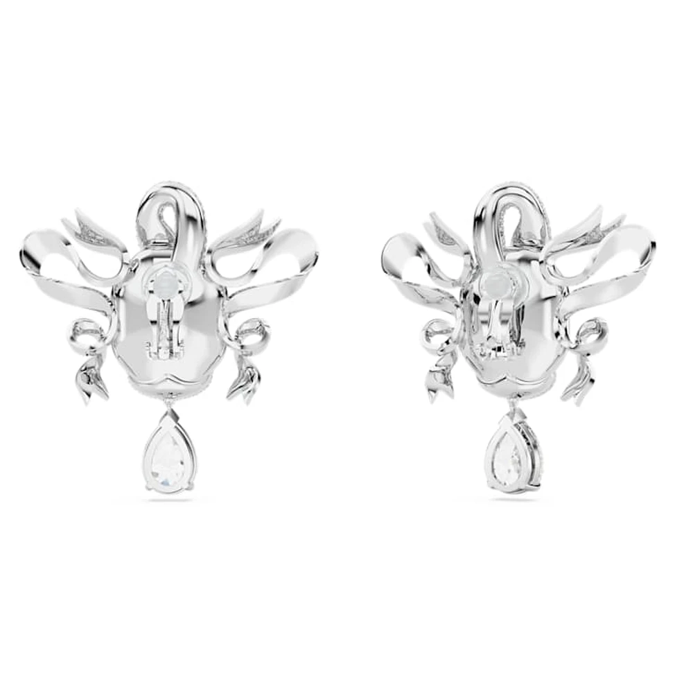 White fashion earrings on sale