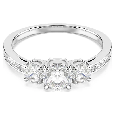 Swarovski attract light swirl ring deals
