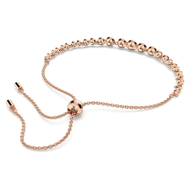 Swarovski Imber Emily Tennis bracelet, Round cut, Pink, Rose Swarovski Imber Emily Tennis bracelet, Round cut, Pink, Rose