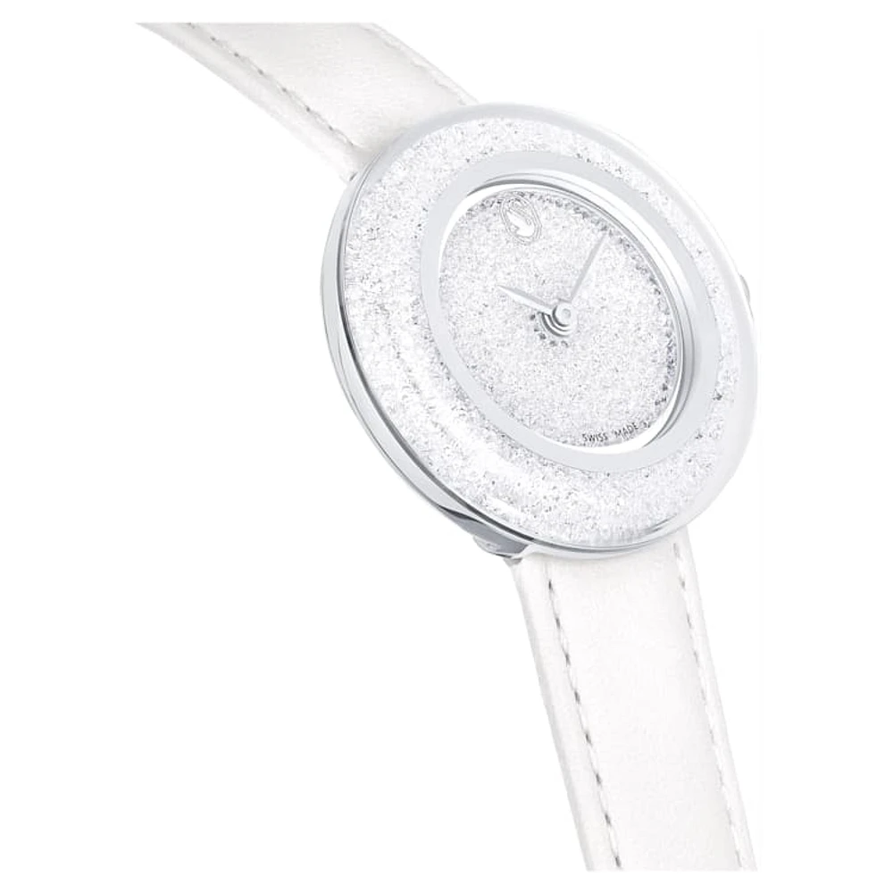 Swarovski watch white strap hotsell