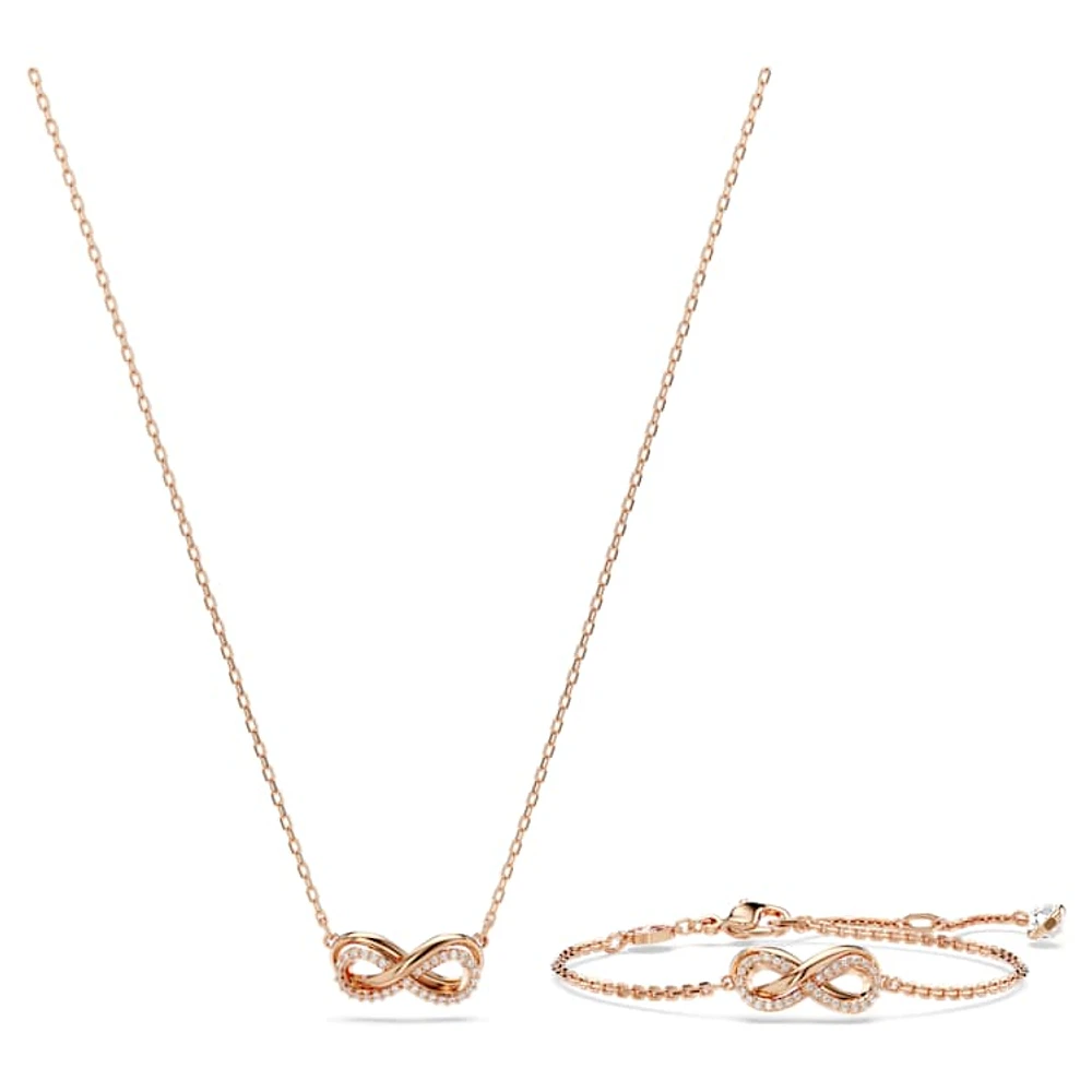 Swarovski rose gold set discount