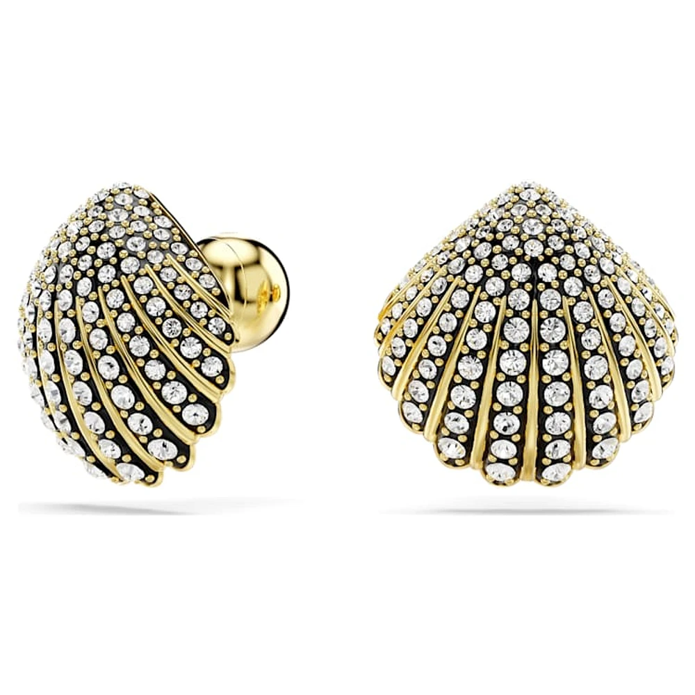 Swarovski gold studs top