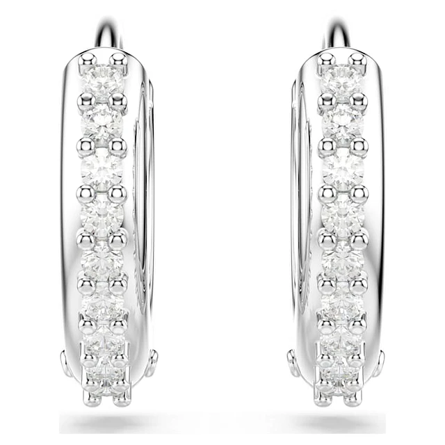 Swarovski square hoop earrings sale