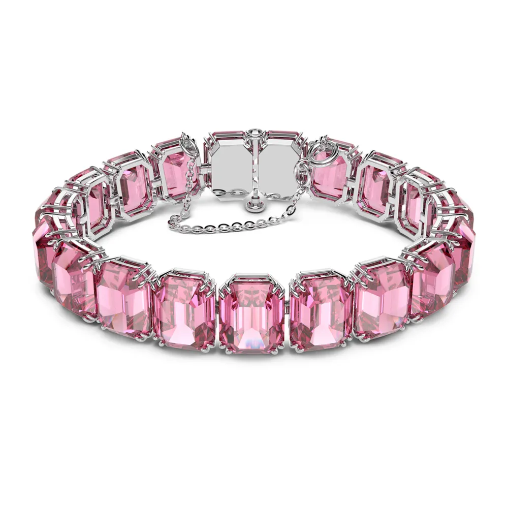 Princess cut clearance swarovski crystal bracelet