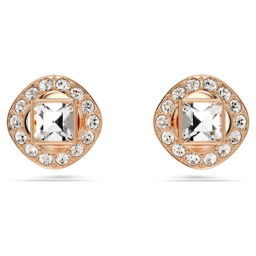 Angelic square cheap pierced earrings
